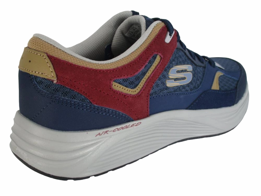 Sneakers Size 2 Skechers sneakers da uomo Skyline Alphaborne 52968 NVRD navy