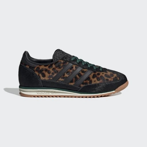Adidas New Collection Shoes SL 72 OG SHOES - Core Black / Off White / Collegiate Green