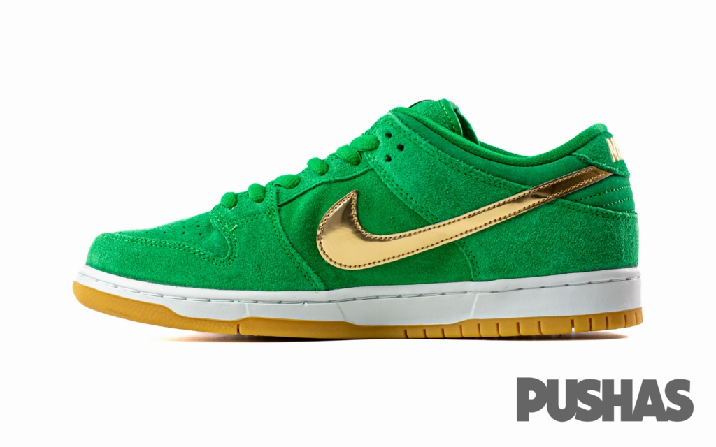 Custom Nike Air Force Shoes SB Dunk Low Pro 'St. Patrick's Day' (2022)