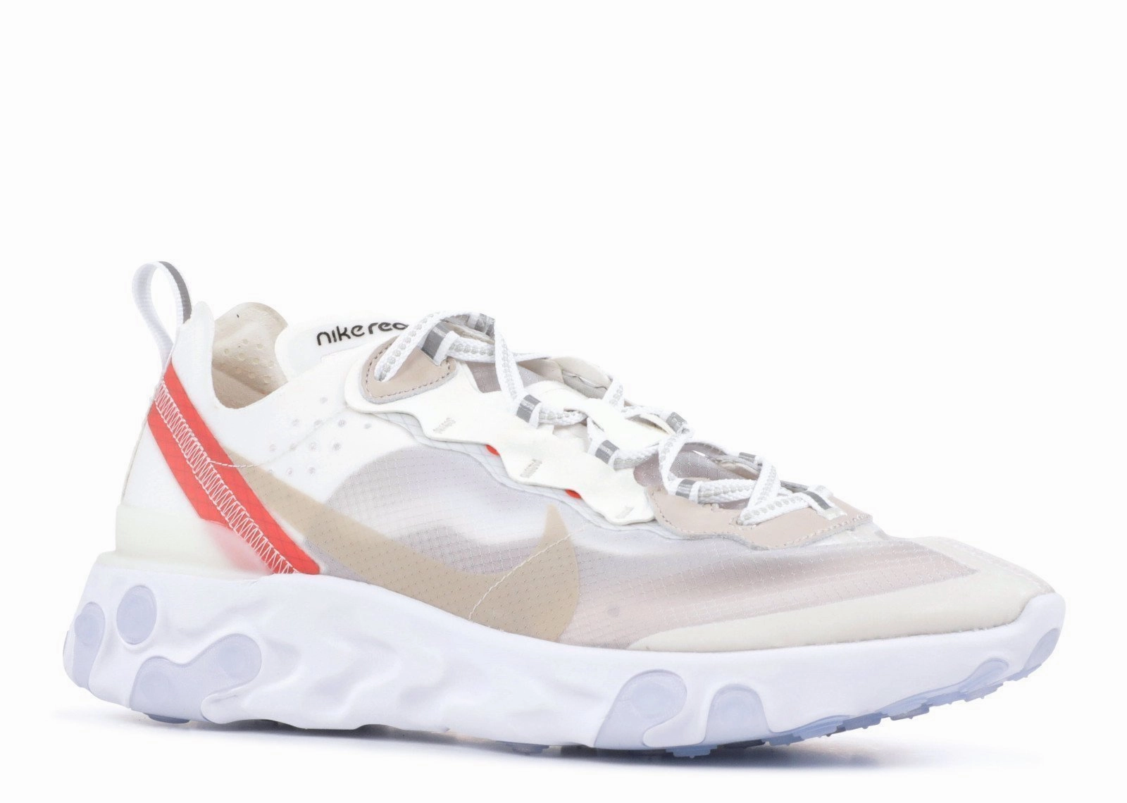 Penny Hardaway Shoes Nike Men NIKE React Element 87 Sail Light Bone