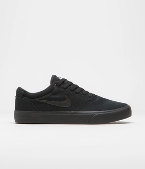 Newborn Nike Cortez Shoes Nike SB Chron 2 Canvas Shoes - Black / Black - Black