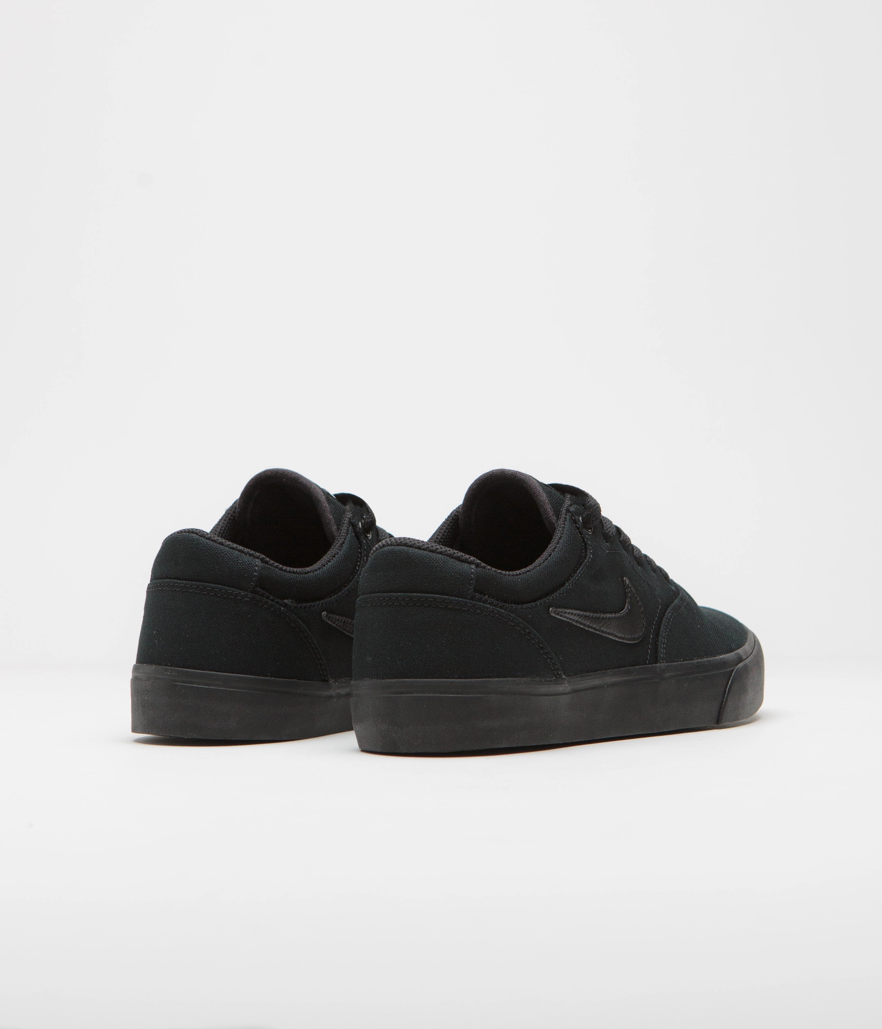 Nike SB Chron 2 Canvas Shoes - Black / Black - Black Nike Mercurial Soccer Shoes