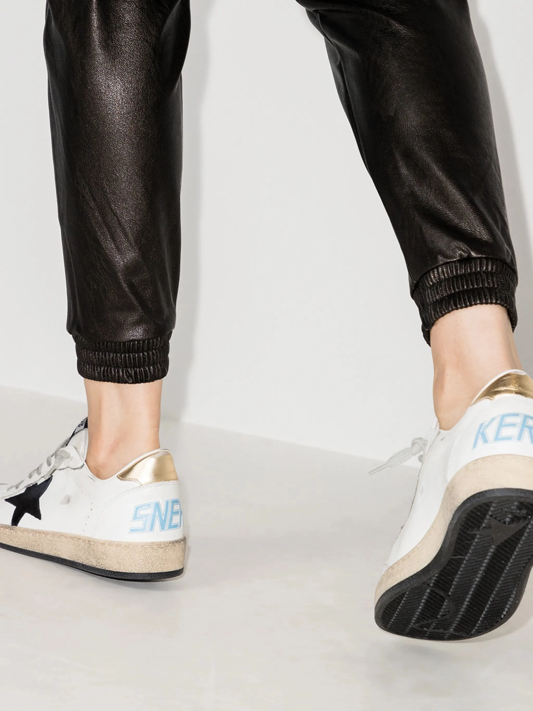 Ball Star leather sneakers Flat Shoes To Go With