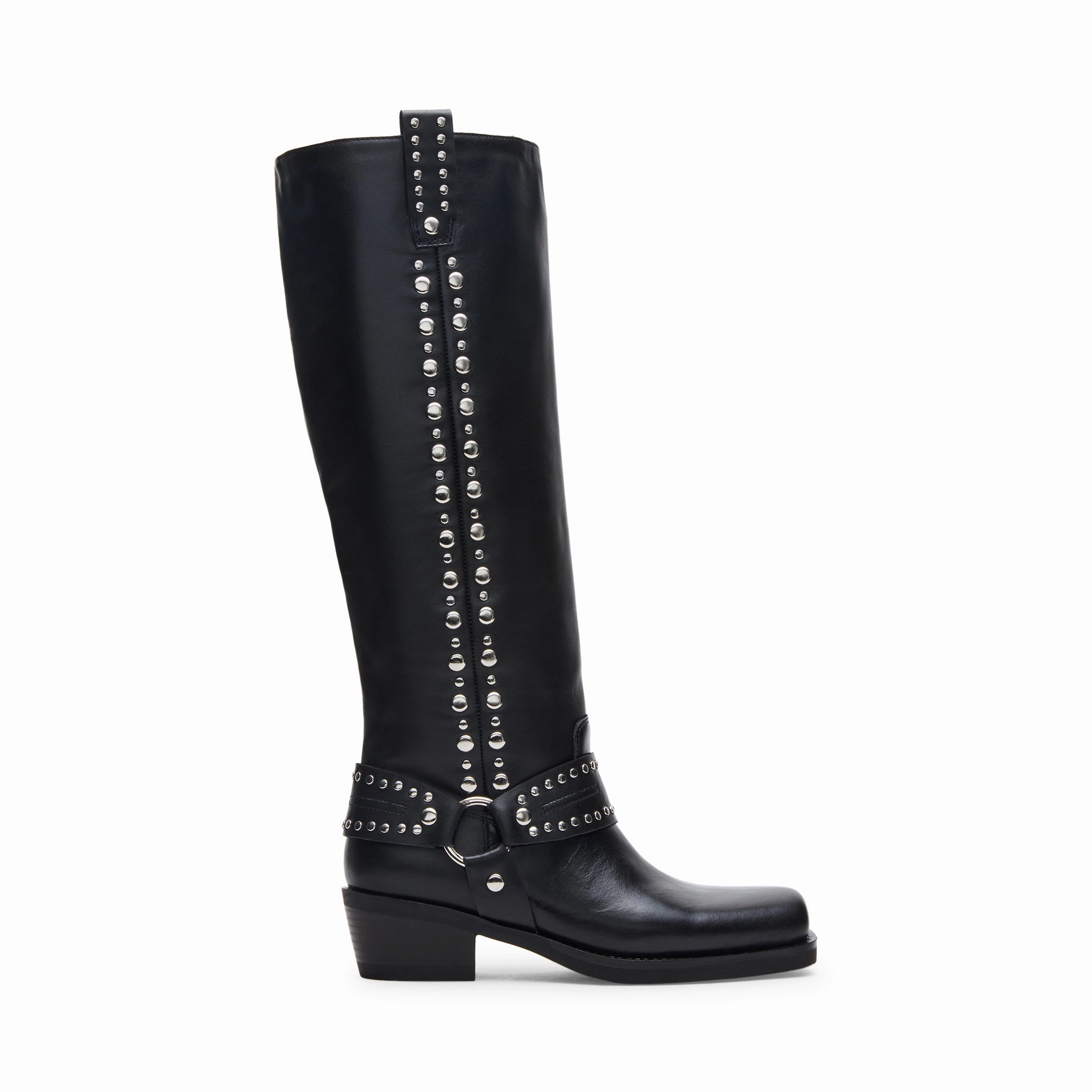 Radlee Boot BLACK LEATHER Snake Print Boots