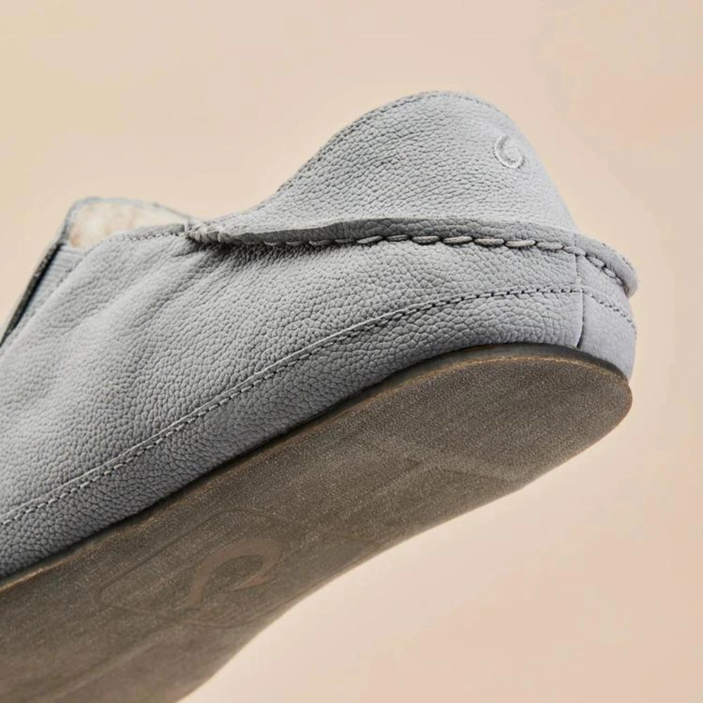 Draper Slippers OluKai Molo Sharkskin Grey Slipper (Men's)
