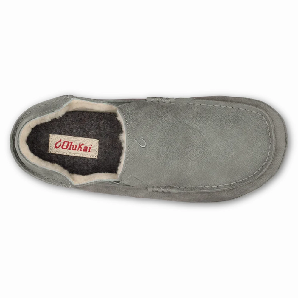Dorothy Slippers OluKai Molo Sharkskin Grey Slipper (Men's)