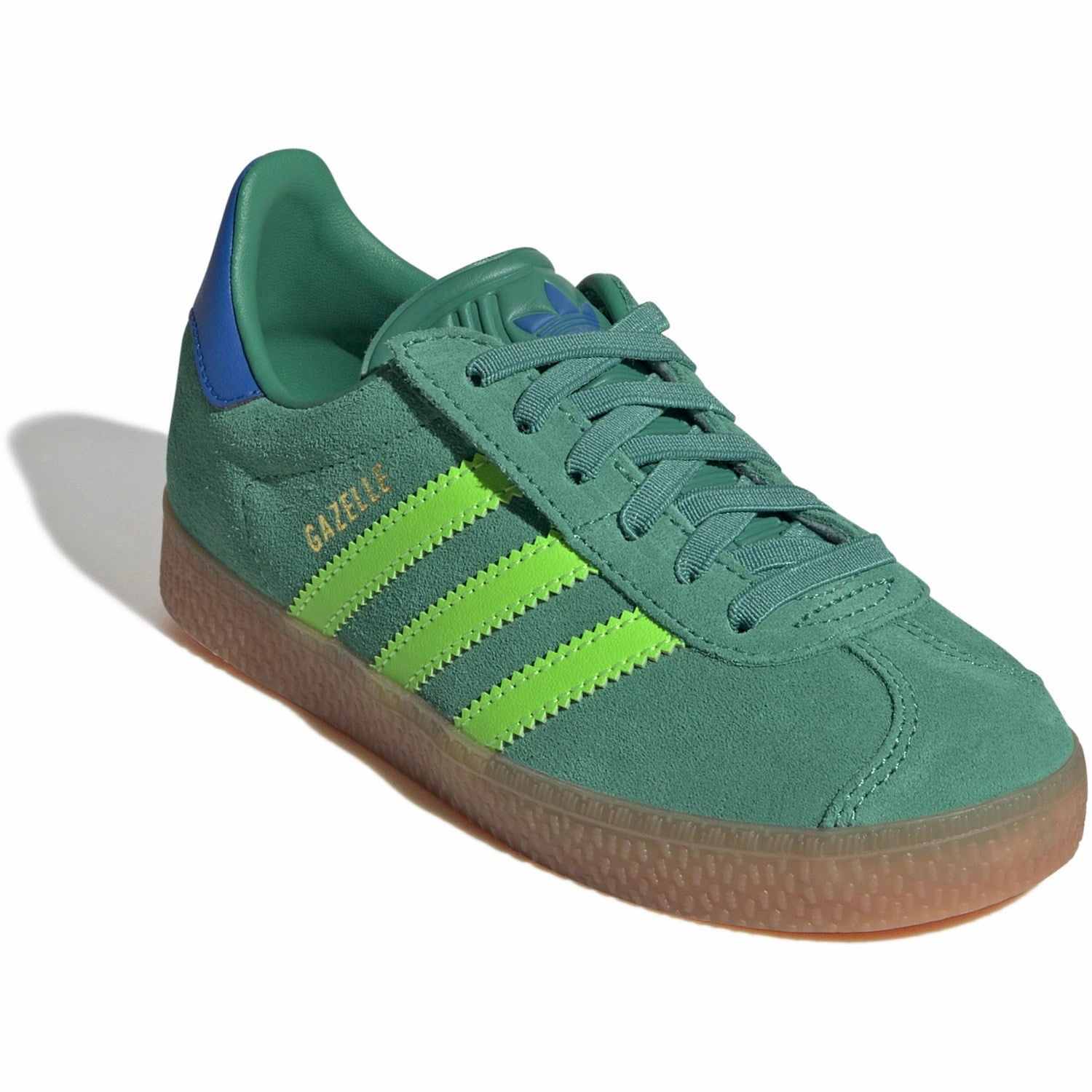 Sneakers Cafe Groton Ct adidas Originals Semi Court Green/Solar Green/Bluebird Gazelle Cf El C Sneakers