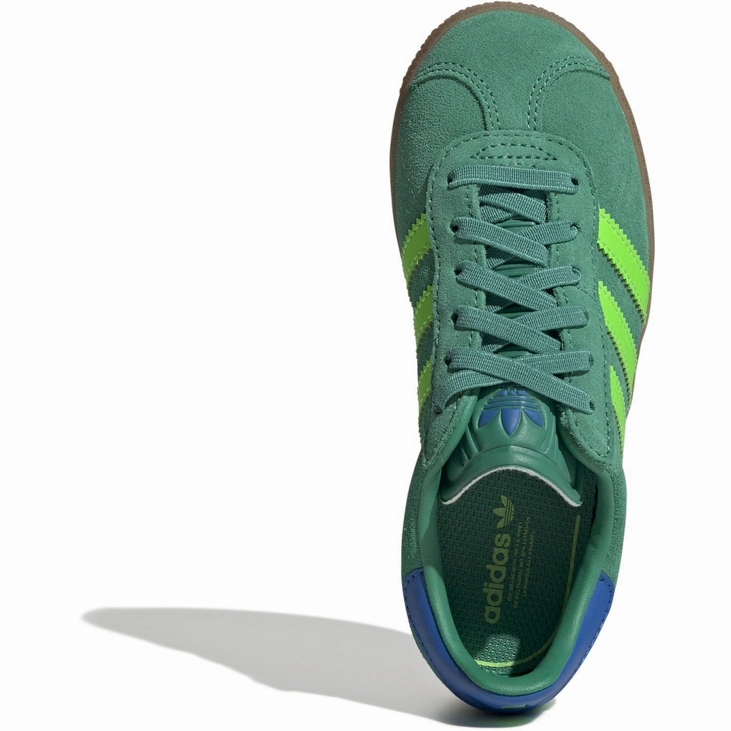 adidas Originals Semi Court Green/Solar Green/Bluebird Gazelle Cf El C Sneakers Best Walking Sneakers For Bunions