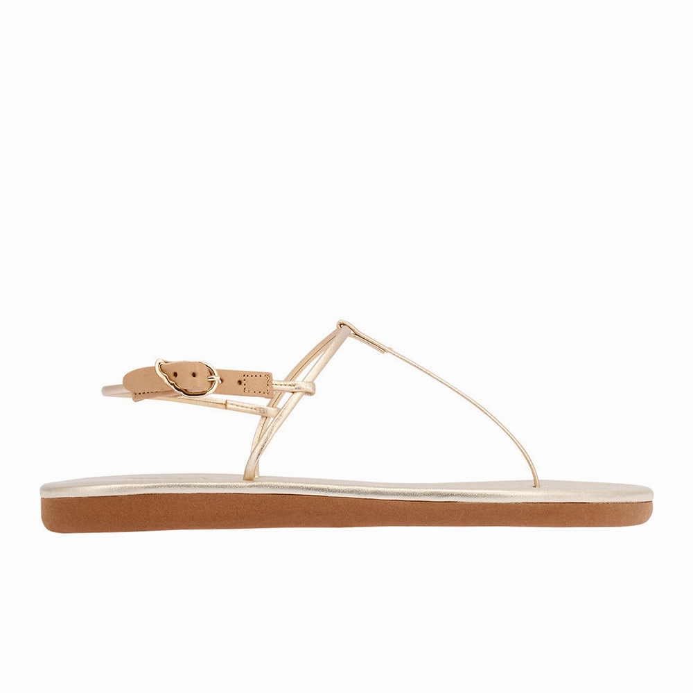 Katerina Sandal All Platinum Sandals Tie Up