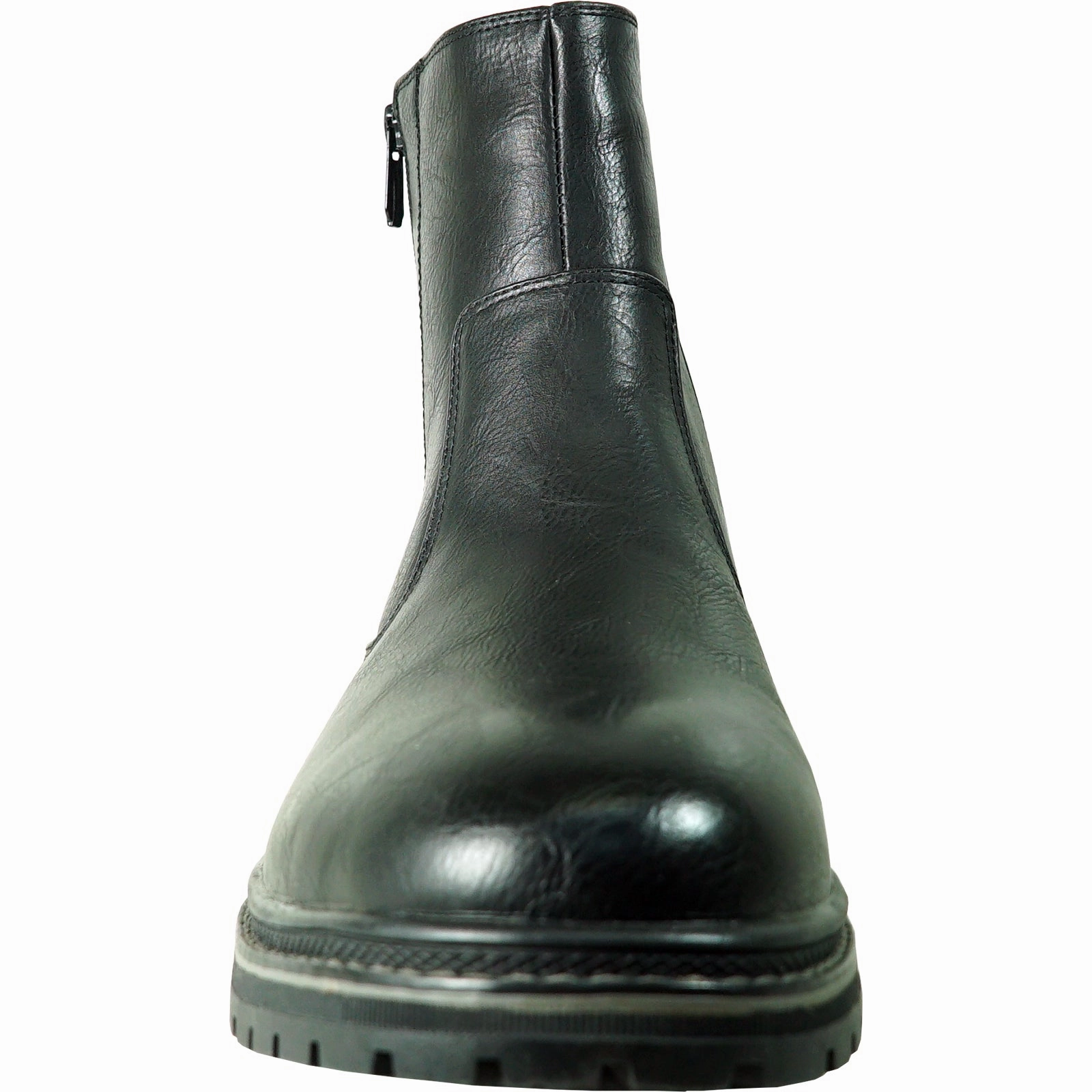 bravo! Men Waterproof Winter Boot MARTEN-3 Fur Lined Boot with Double Zipper Dievier Boots