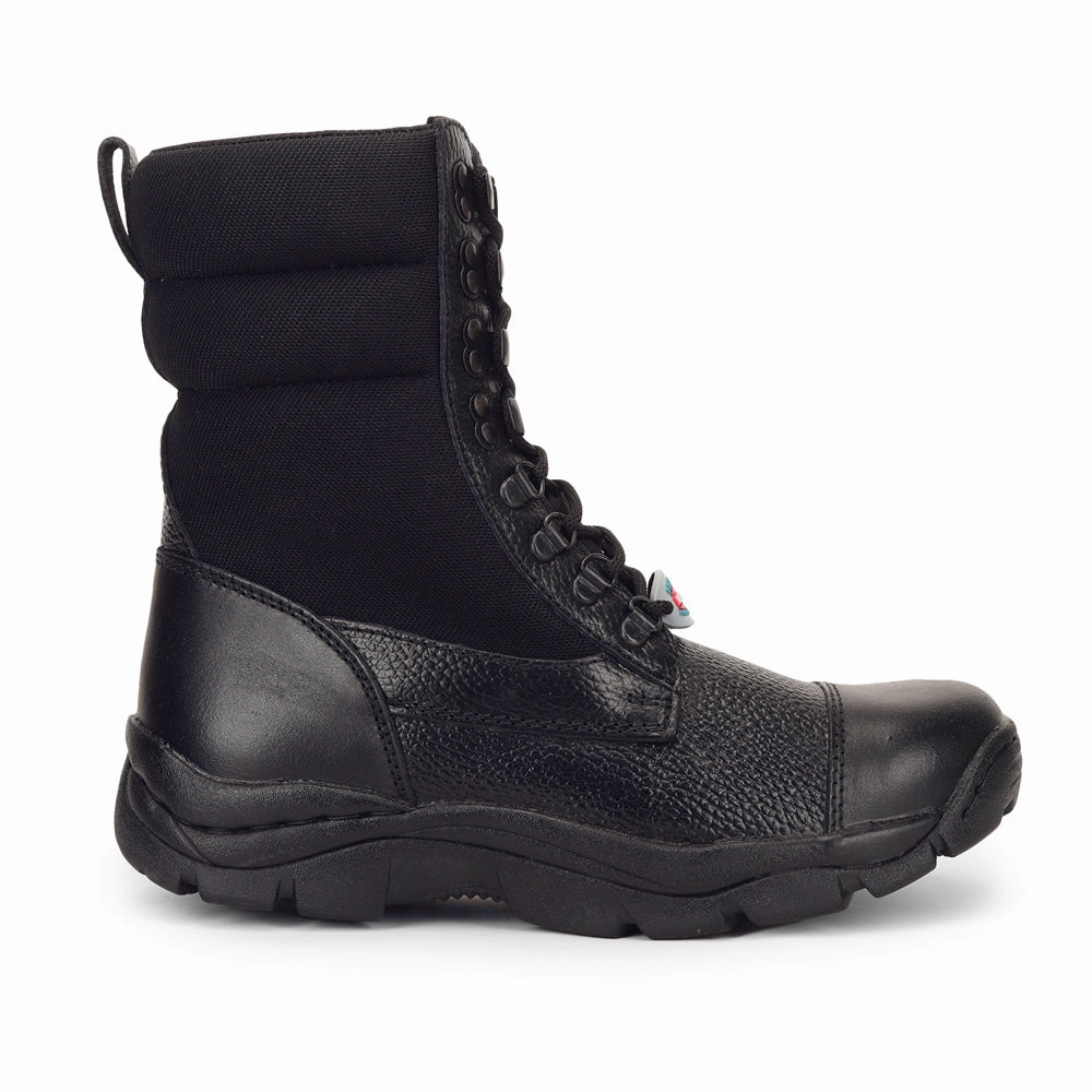 Tall Boots Wide Calf Freedom Casual (Black) Defence DMS Boot with ZIP PARACOM-01 By Liberty