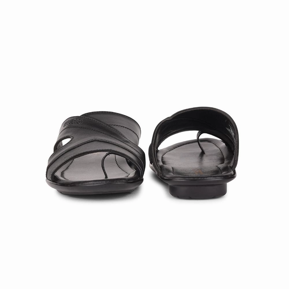 Slippers Tango Coolers By Liberty COOL99-91 Casual Slippers For Men - Black