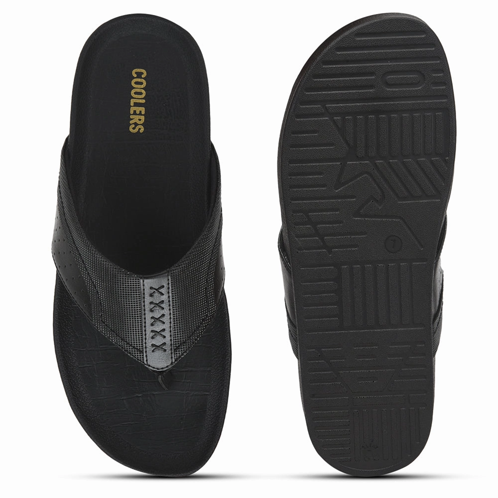 Fresh Foam Slides Coolers By Liberty Bin Slippers For Men Black FAST-2