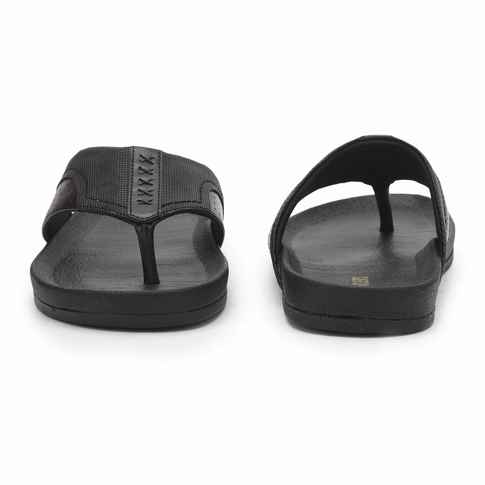 Coolers By Liberty Bin Slippers For Men Black FAST-2 Great Wolf Lodge Slippers
