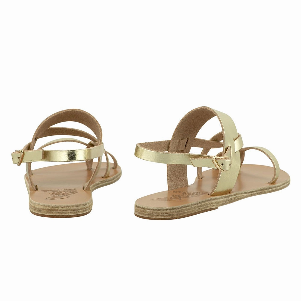Sandals Tie Ankle Alethea Platinum