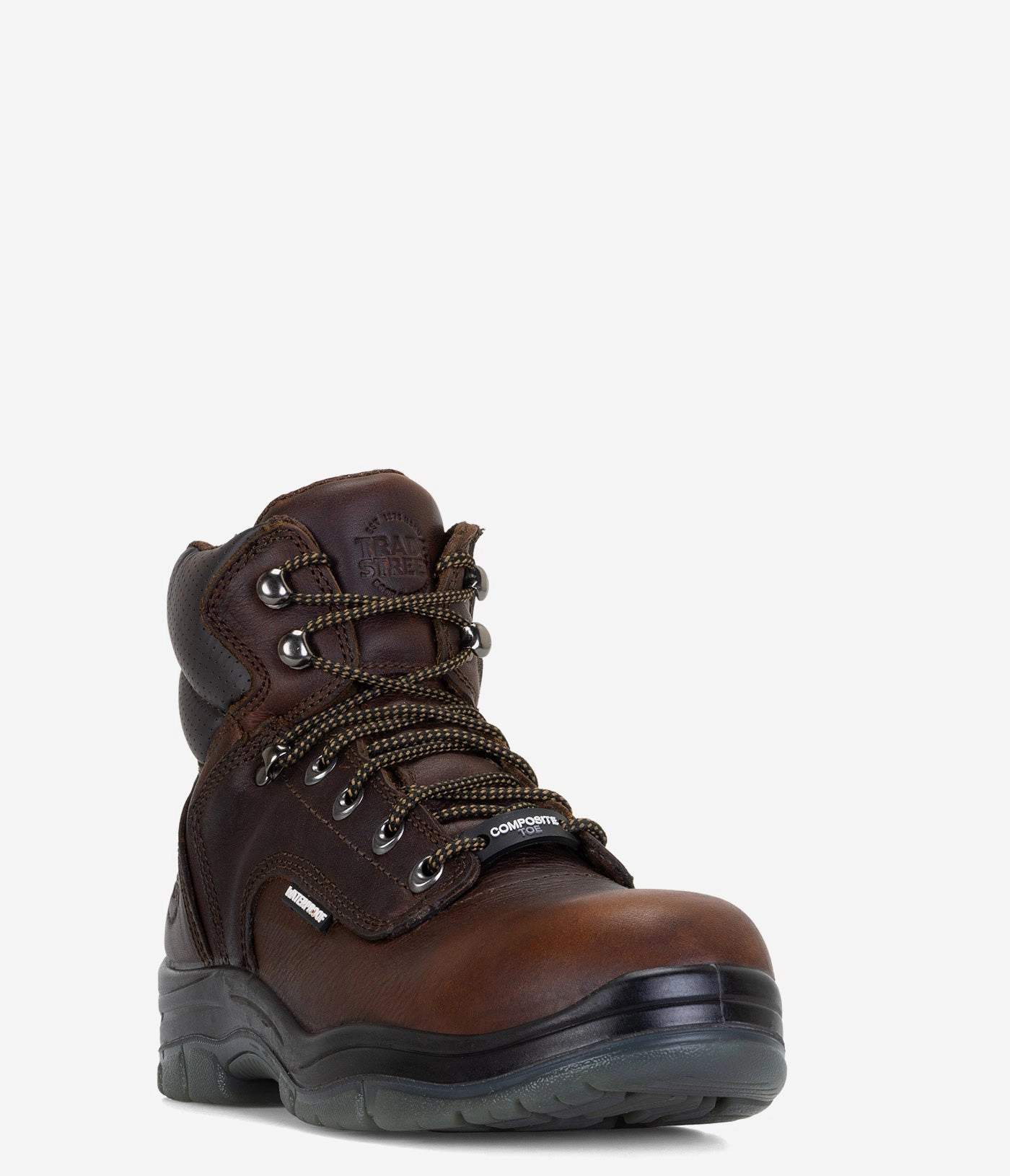 Western Cowboy Work Boots Trade Street Keystone 6" Composite Toe Waterproof Boot - Men