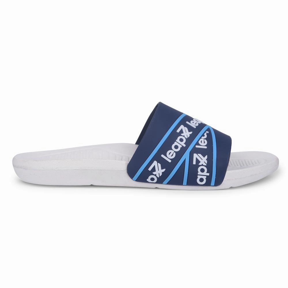 Disney Slides Leap7x By Liberty Mens OTTO Navy Blue Bin Slippers