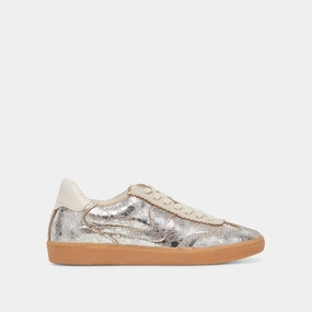 NOTICE SNEAKERS SILVER DISTRESSED LEATHER - re:vita Elite Active Sneakers