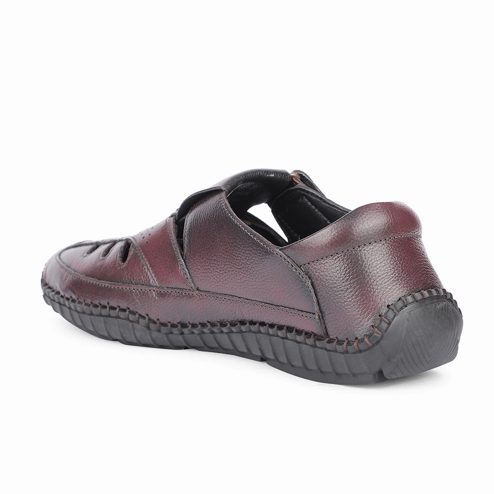 Healers Brown Casual Buckle Sandal For Men JPL-205 By Liberty Sandals Ebay
