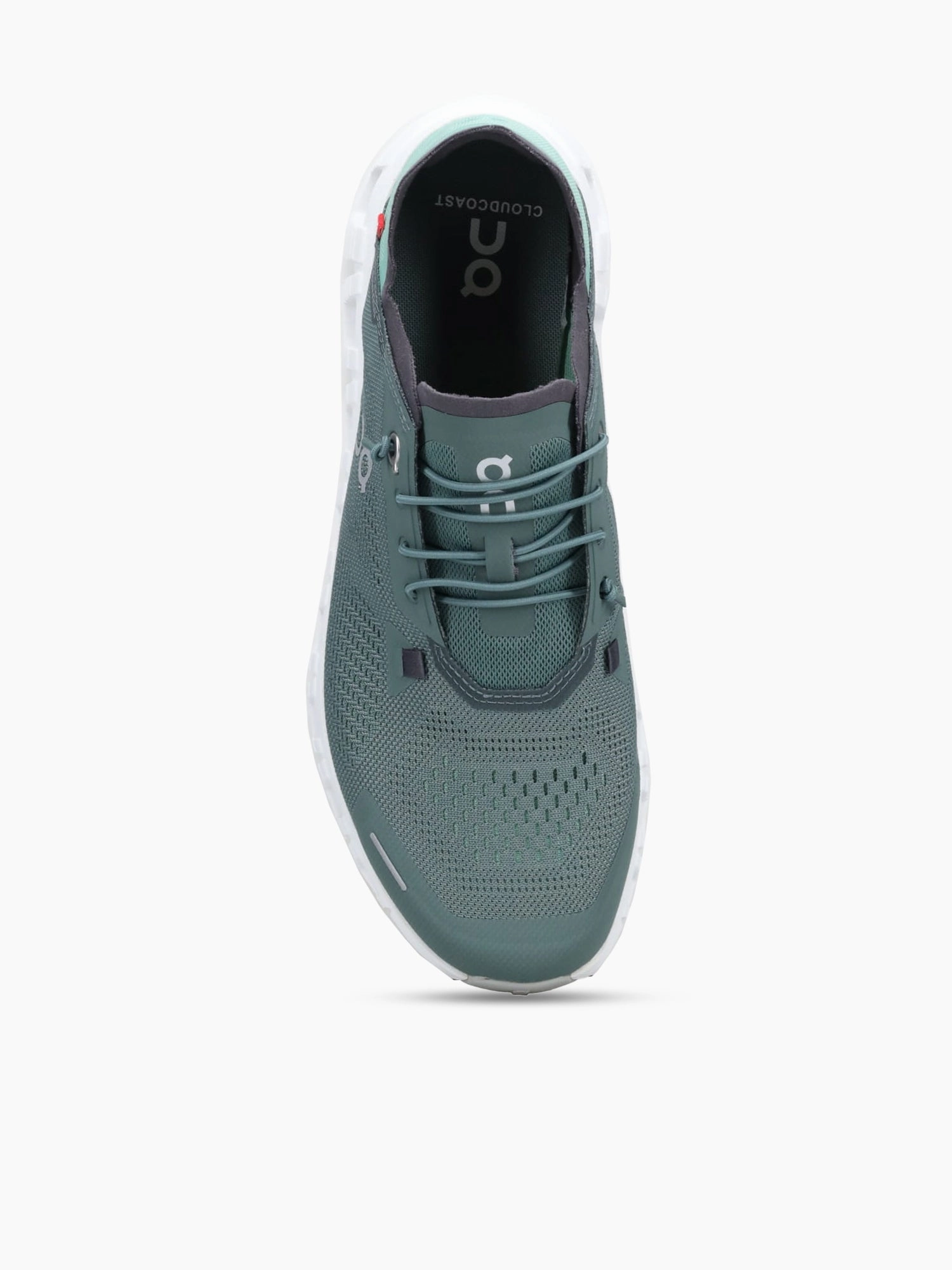 Cloud 6 Coast Olive White mesh Flat Shoes Petite