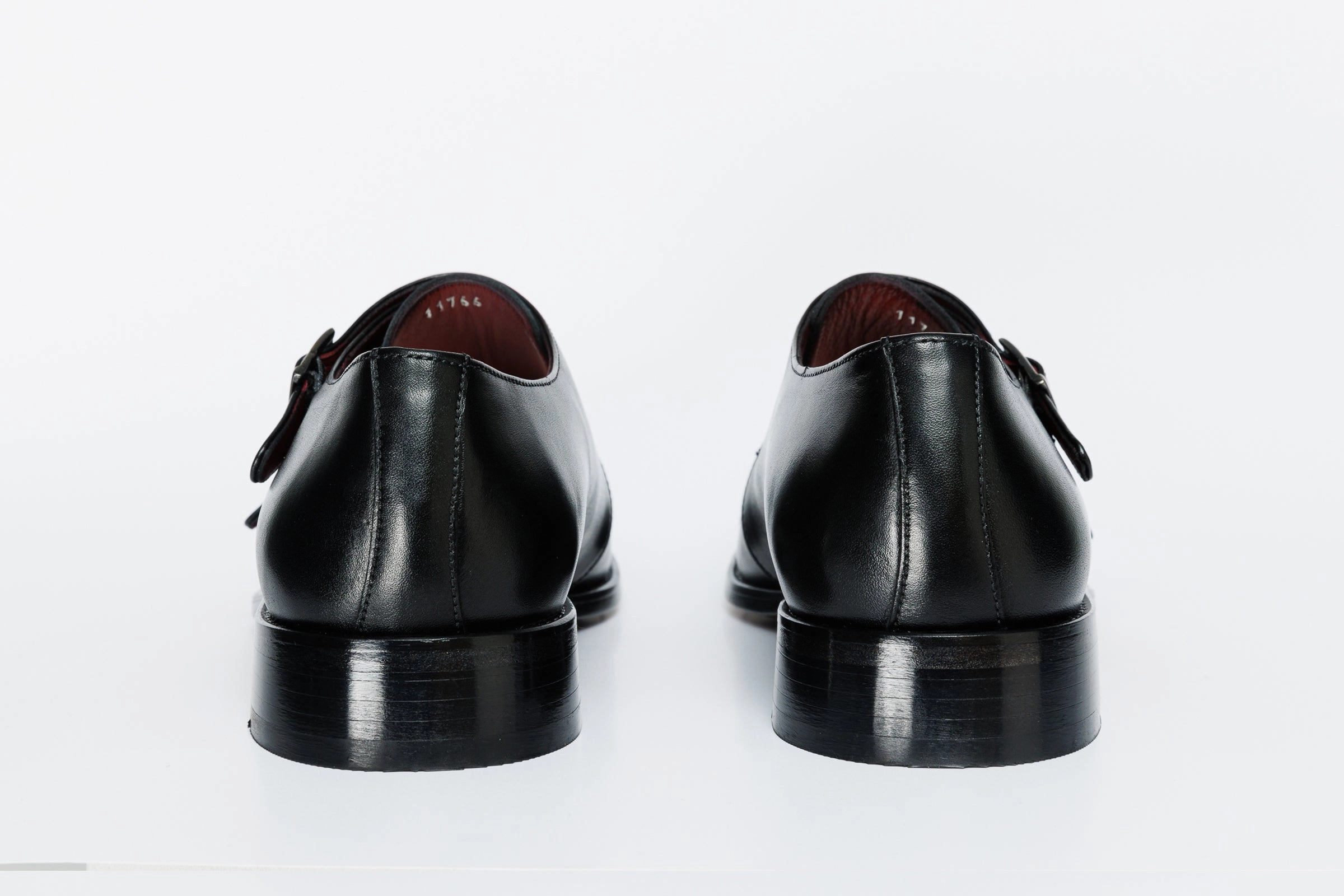 The Essen Black Leather Cap Toe Double Monk Strap Men Shoe Best Shoes To Wear With A Sweater Dress