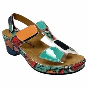 Dress Loafer Formal Shoes Comfort Class Preakness Snake Combo Sandal (Women's)