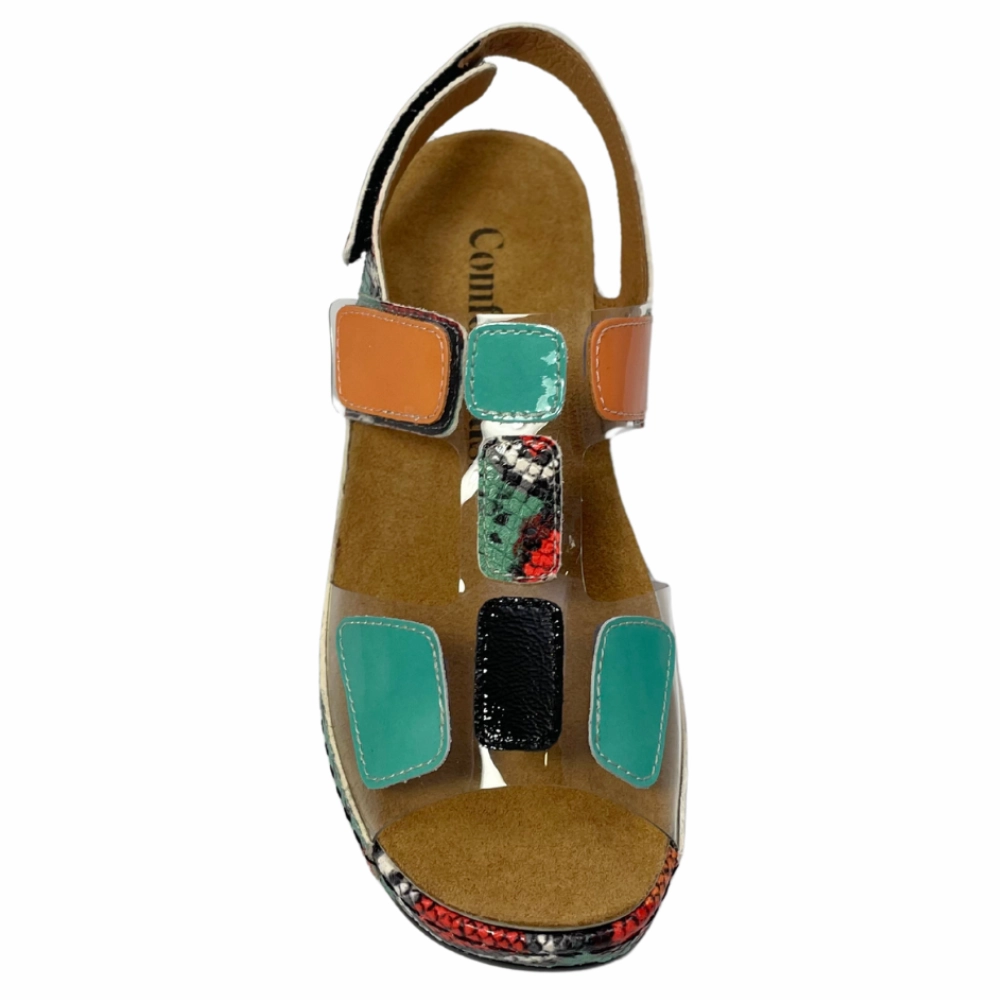 Prom Dresses And Shoes Comfort Class Preakness Snake Combo Sandal (Women's)