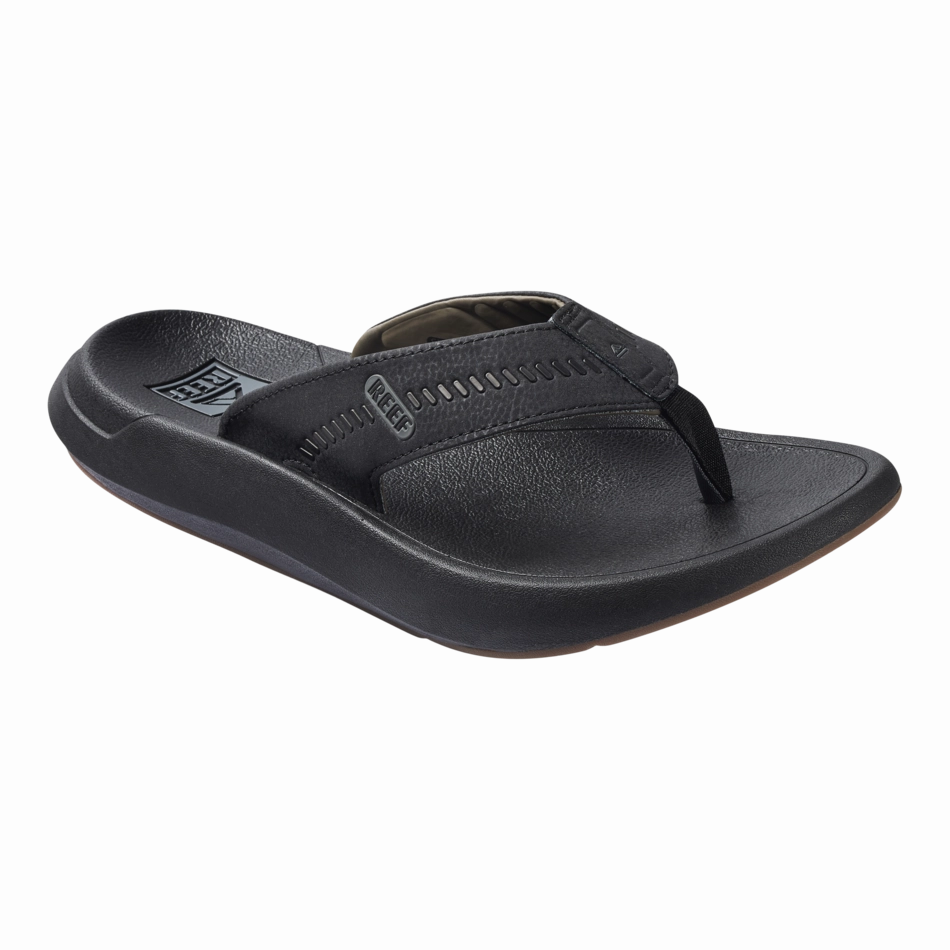 Sandals Resorts Caribbean REEF Swellsole Cruiser Sandal-Black/Grey