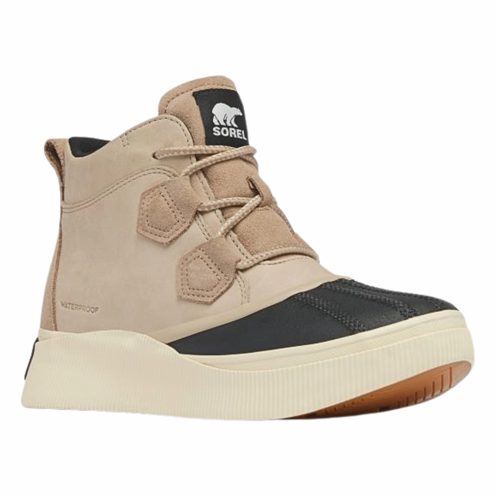 Best Rated Work Boots Sorel Out N About IV Omega Taupe/Black Waterproof Boot (Women's)