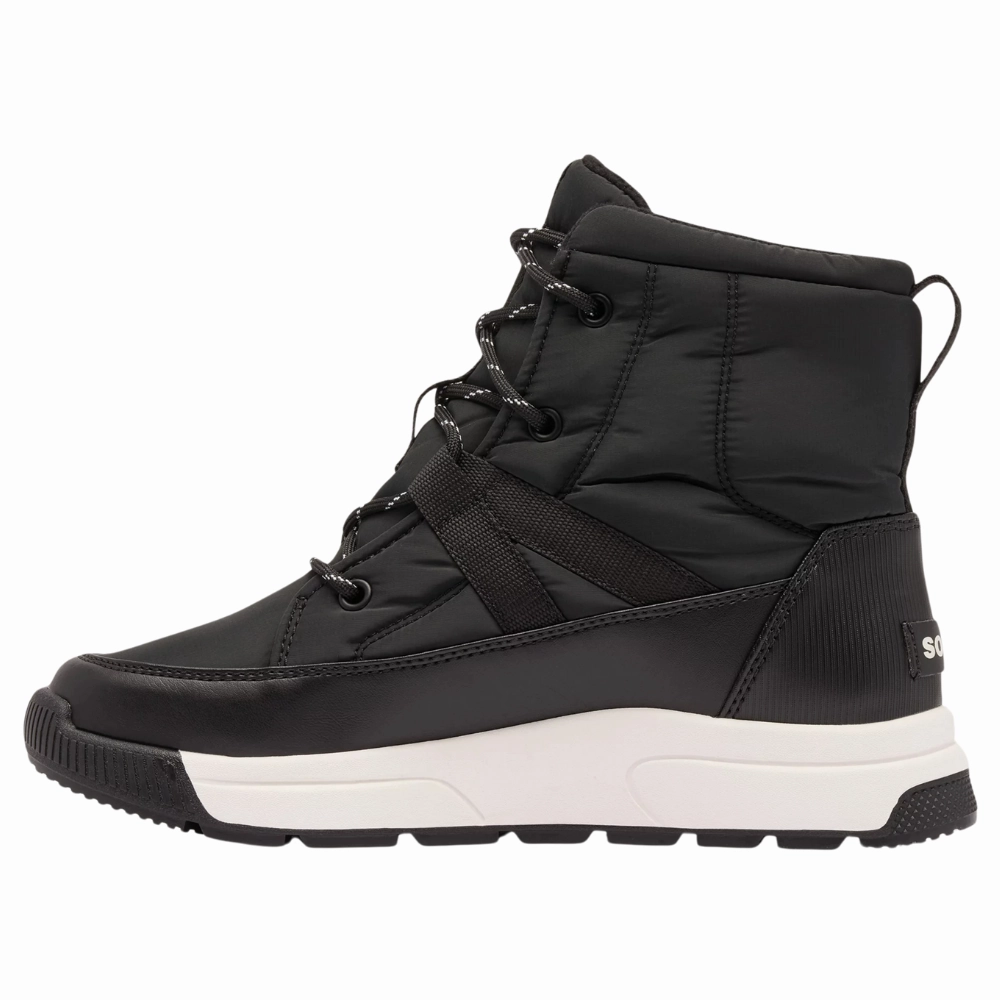 Sorel Whitney III Black/Sea Salt Waterproof Mid Boot (Women's) Us Navy Authorized Boots