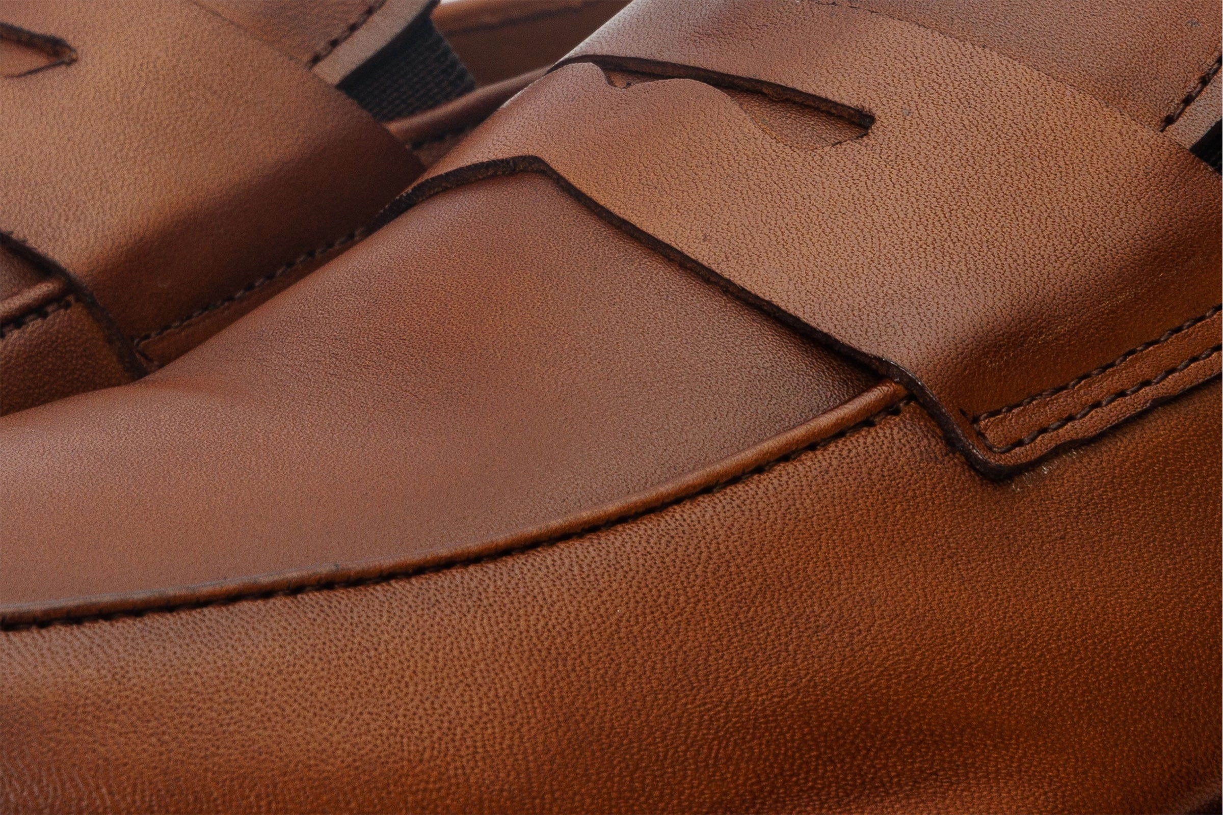 The Marinka Tan Leather Shoe Penny Loafer Men Shoe Slip Ins Dress Shoes