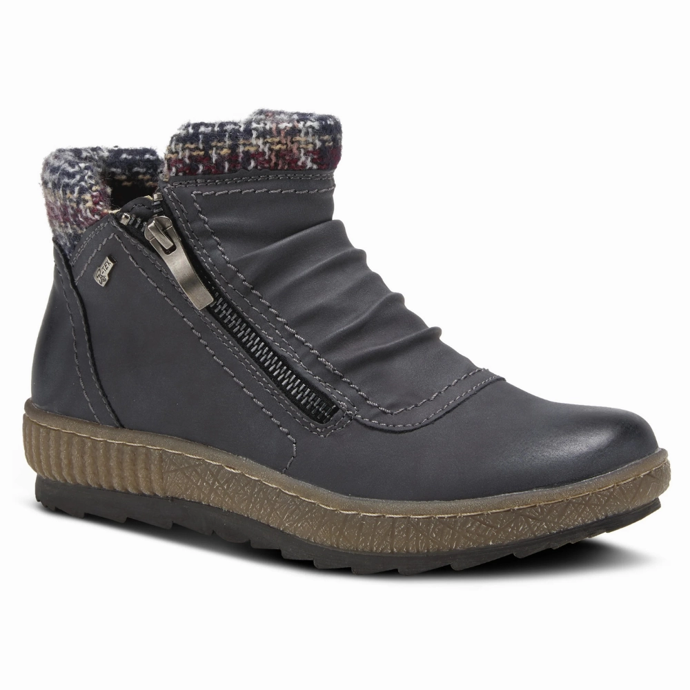 Ski Boots Near Me Spring Step Relife Cleora Blue Bootie (Women's)