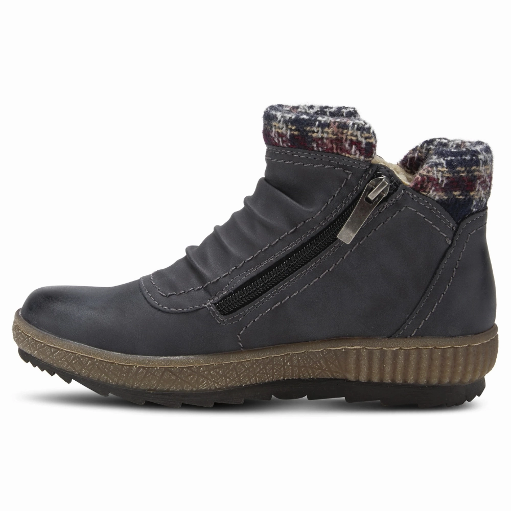 Spring Step Relife Cleora Blue Bootie (Women's) Thigh High Boots Size 12