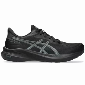 Asics Gel-resolution X Tennis Shoes Reviews Men's Asics GT-1000 13, Black/Steel Grey, 9.5 D Medium