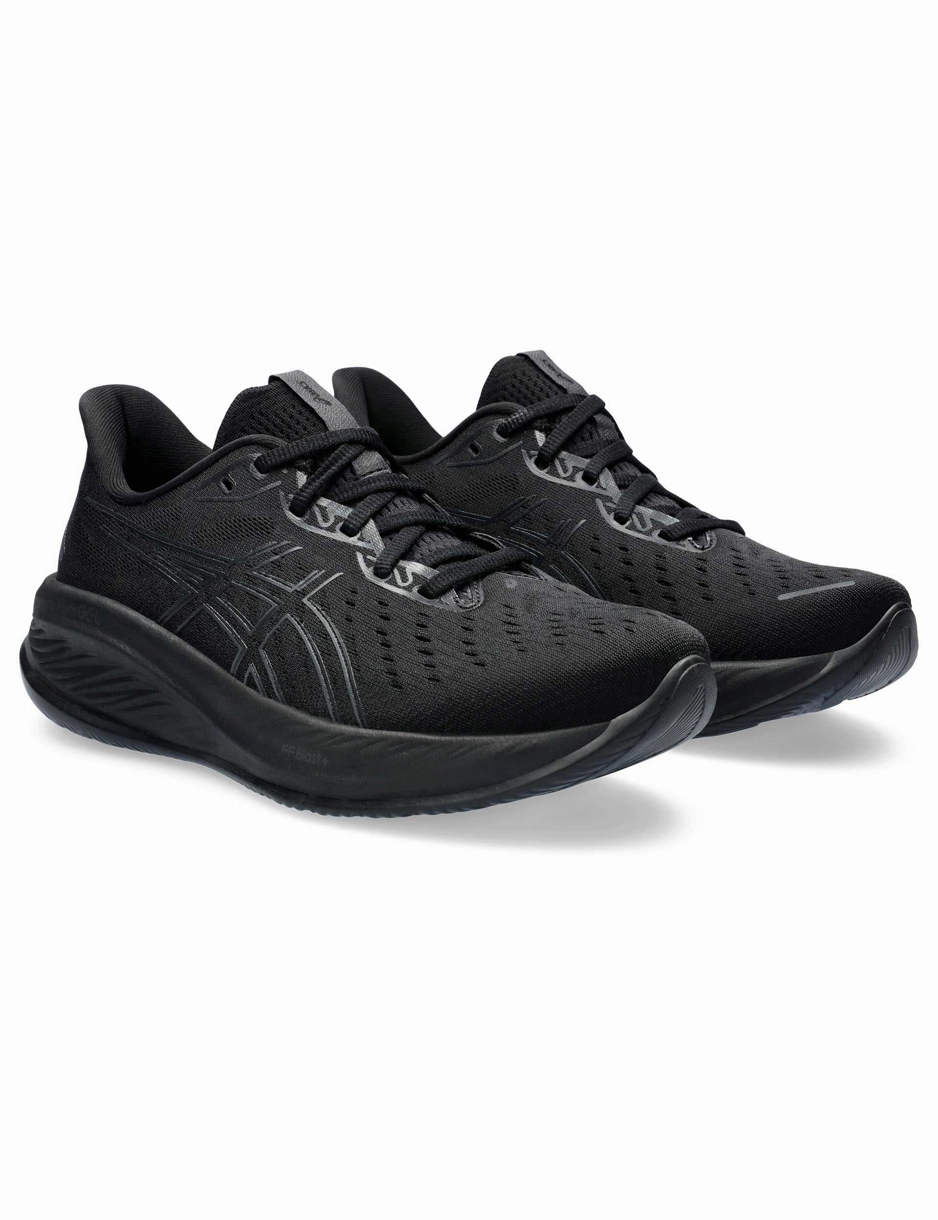 Asics Wide Width Shoes Gel-Cumulus 26 - Black/Black