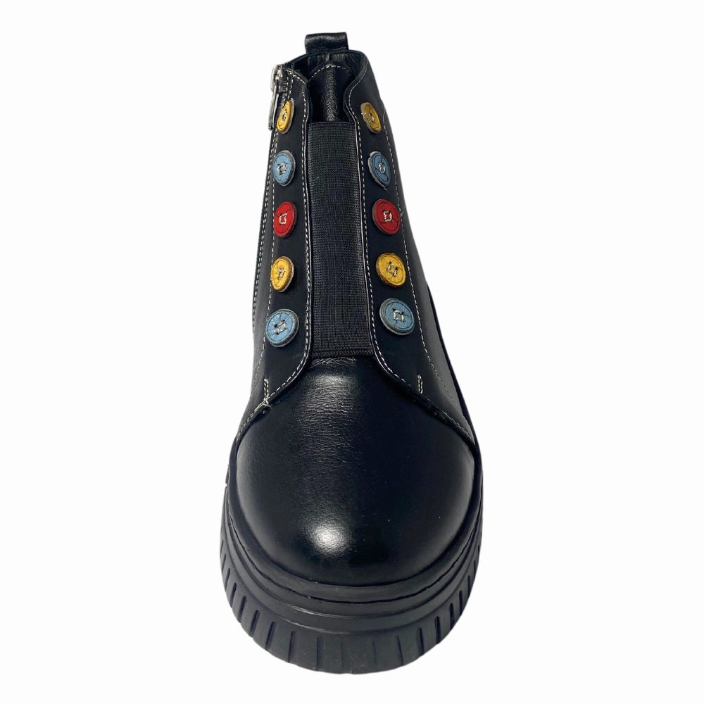 Eric Nurnberg Dugme Black Leather Boot (Women's) Reddit Boots