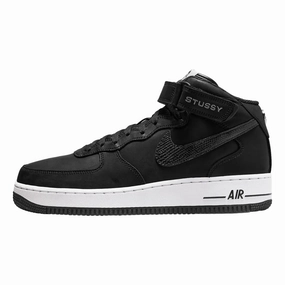 Nike Neutral Running Shoes Nike Air Force 1 '07 Mid SP Black/Black-Black  DJ7840-001 Men's