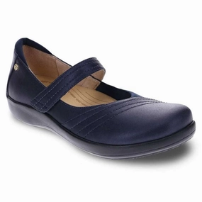 Flat Espadrille Shoes Revere Timaru Sapphire Mary Jane Shoe (Women's)