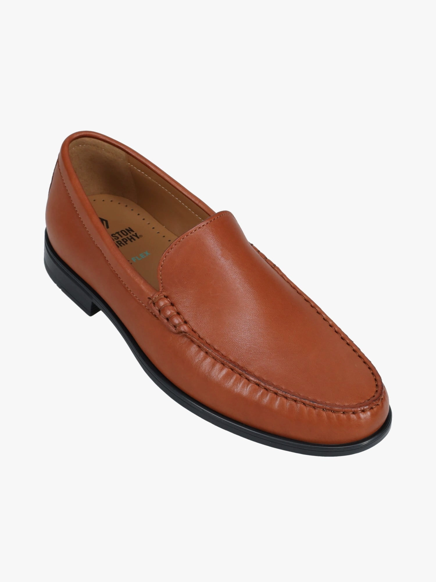 Harrison Venetian Cognac Sheepskin Pencil Shoes Flats