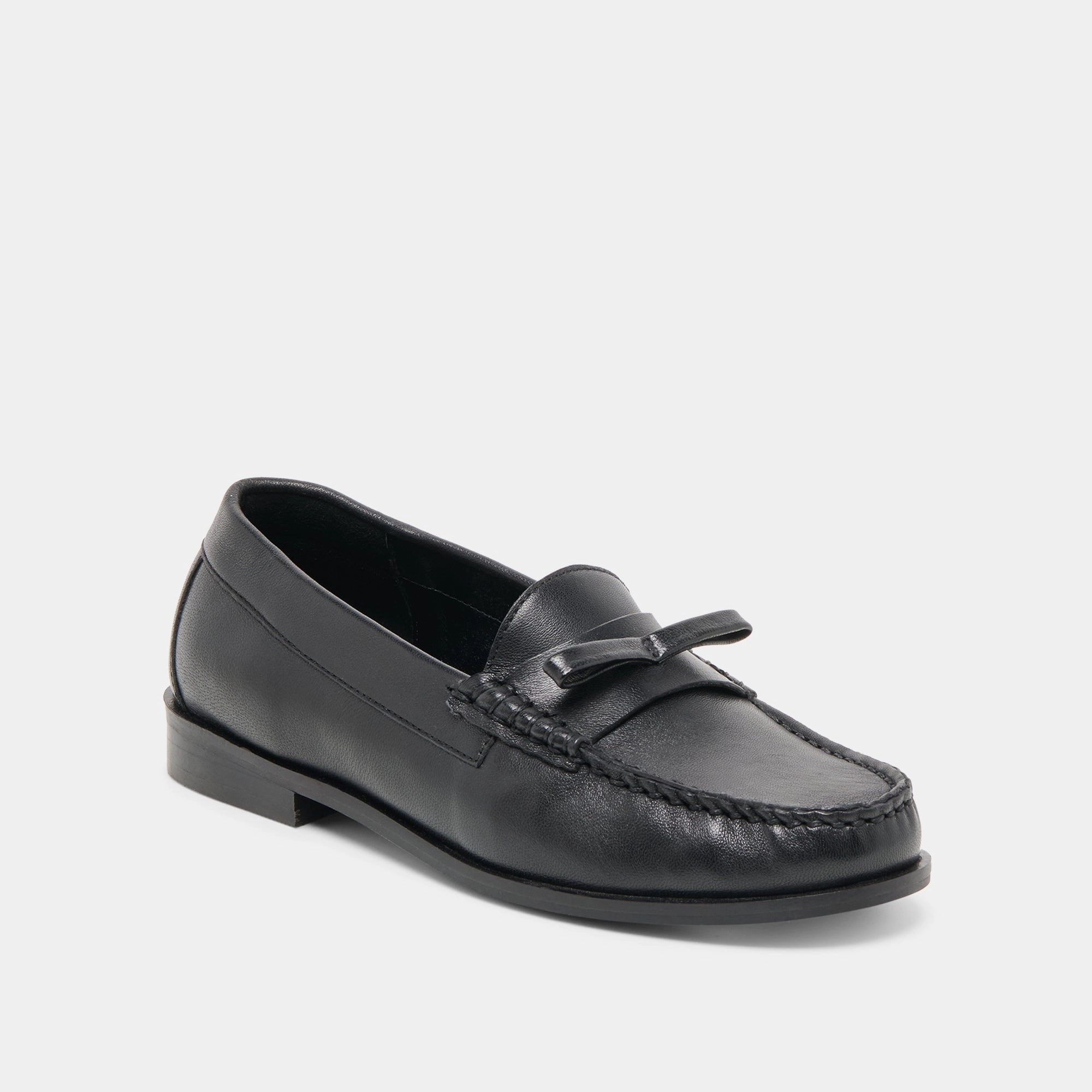 Loafers Bread Cranberry BARNEY LOAFERS BLACK LEATHER