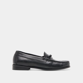 Socks And Loafers BARNEY LOAFERS BLACK LEATHER