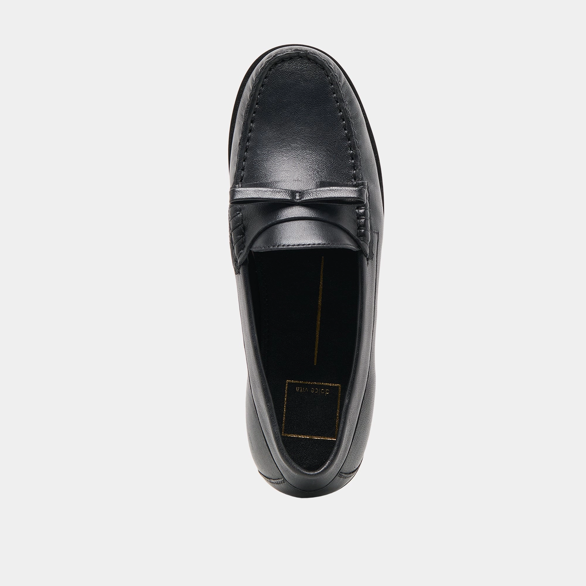 BARNEY LOAFERS BLACK LEATHER Grant Stone Loafers