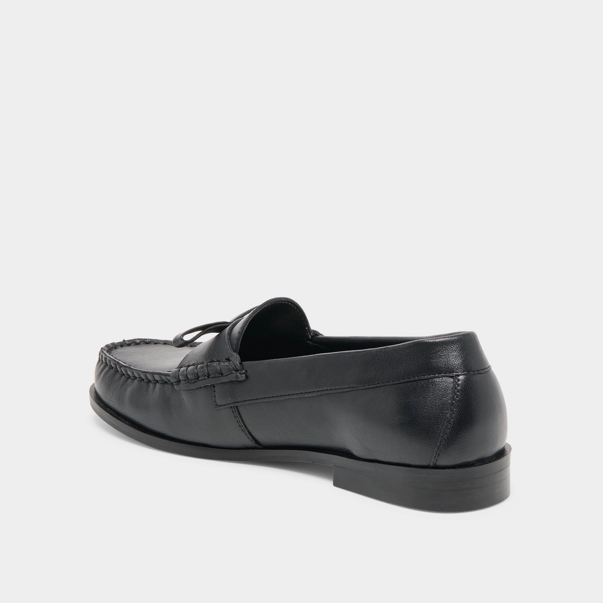 BARNEY LOAFERS BLACK LEATHER Best Loafers For Narrow Feet
