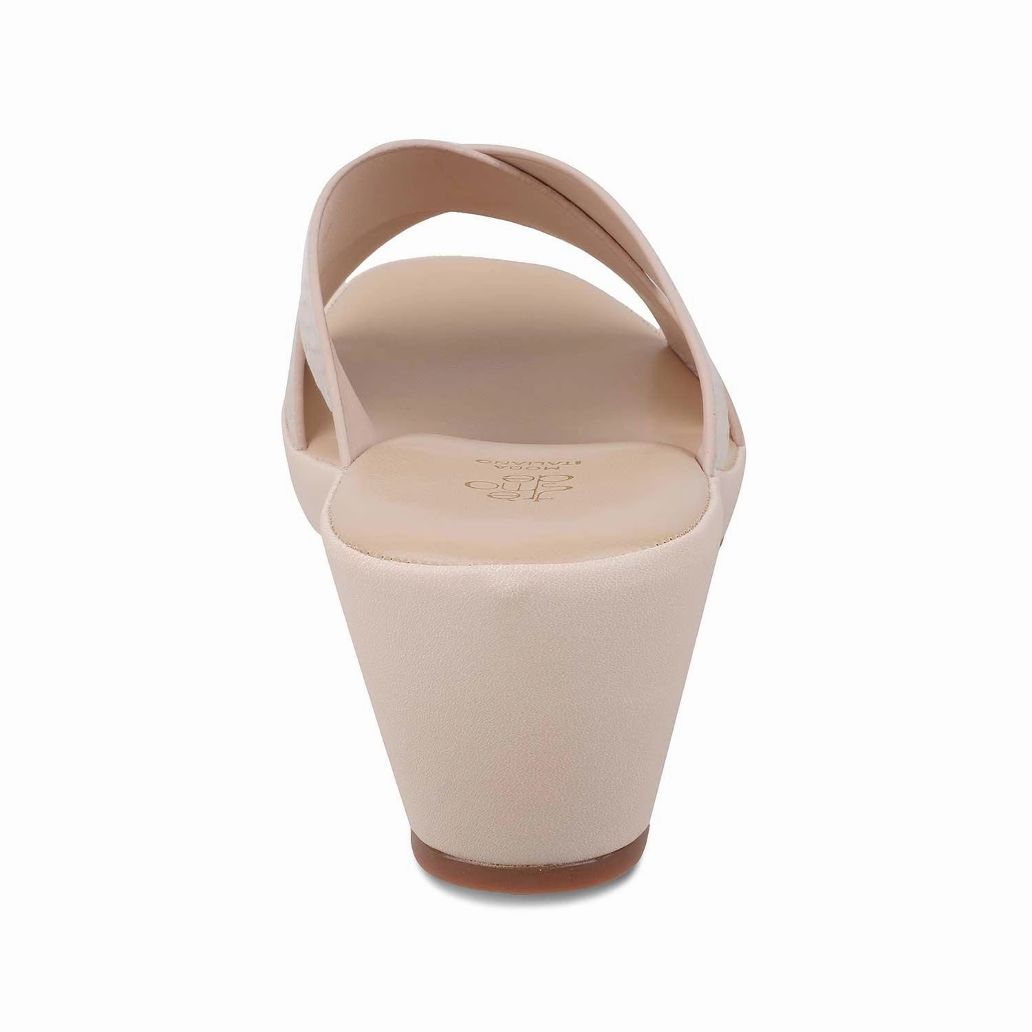 The Wedcross Beige Women's Casual Block Heel Sandals Tresmode Dress Sandals