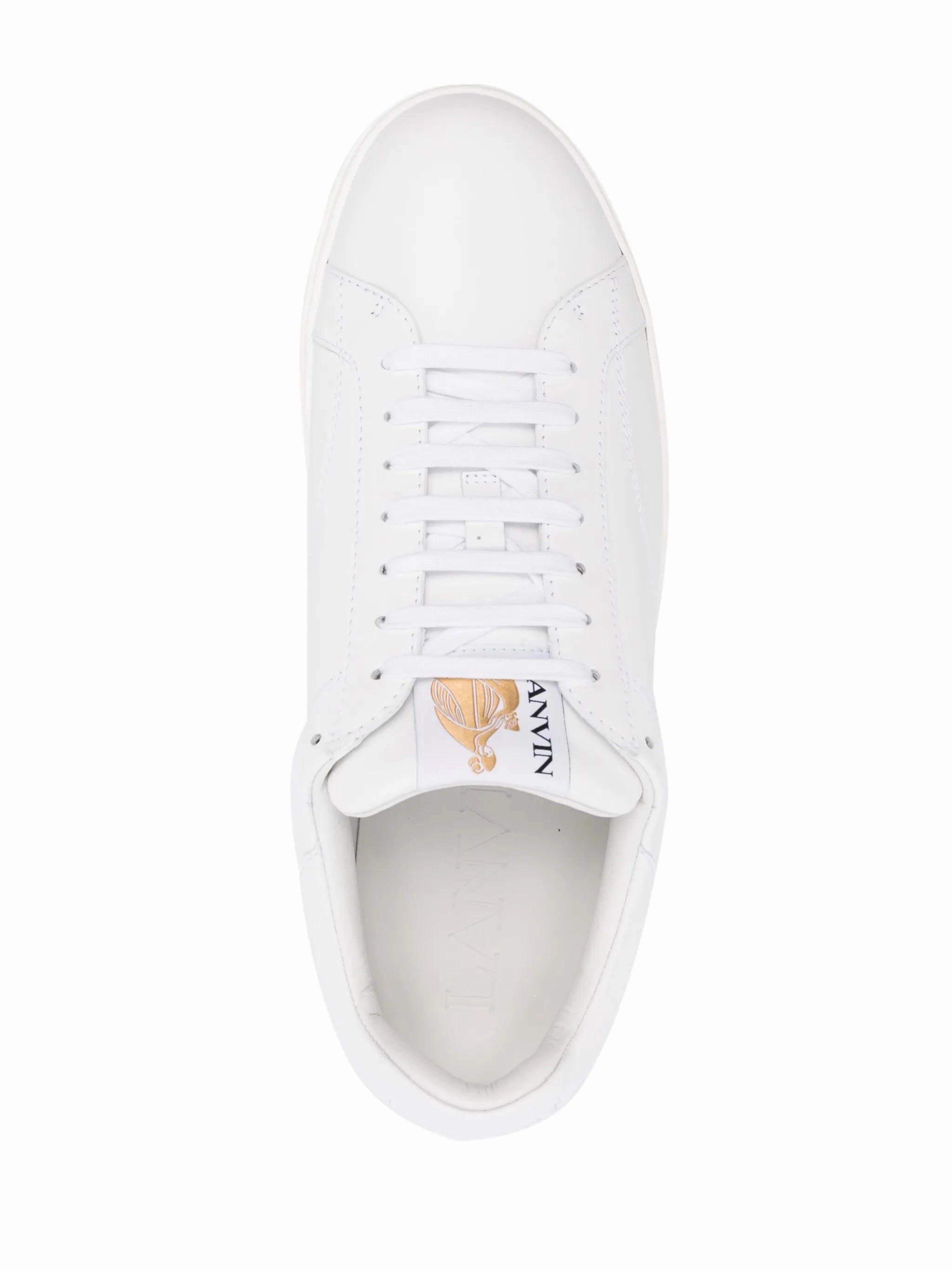 Flat Sole Shoes DDB0 low-top leather sneakers