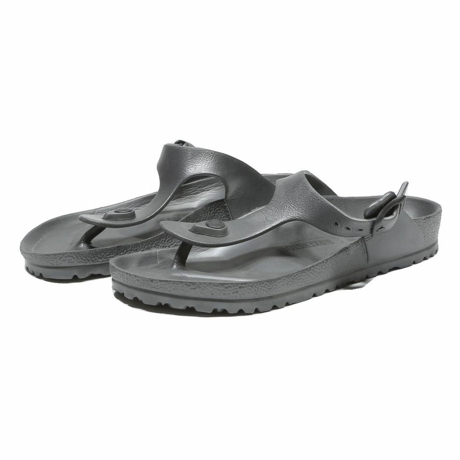 Slip On Sandals With Heels BIRKENSTOCK Gizeh Womens Black Synthetic Flip Flop Sandal UK 5 Comfortable