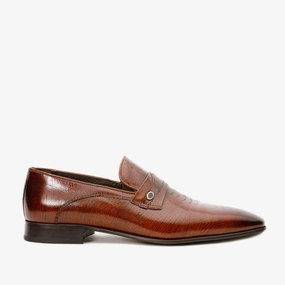 The Bangkok Tan Penny Loafer Men Shoe Sas Shoes Loafers