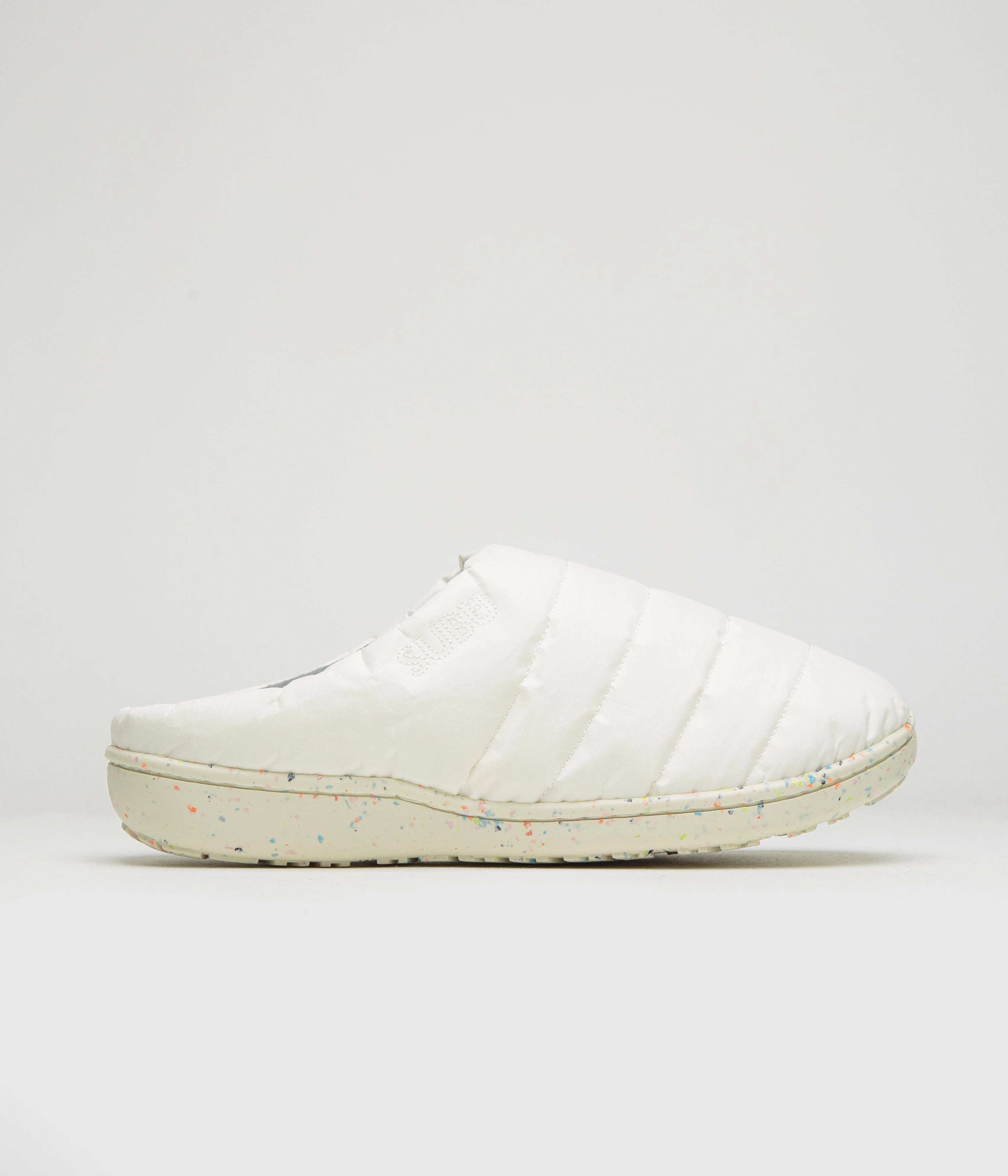 Subu Re: Paper Sandals - White Wedge Espadrille Sandals