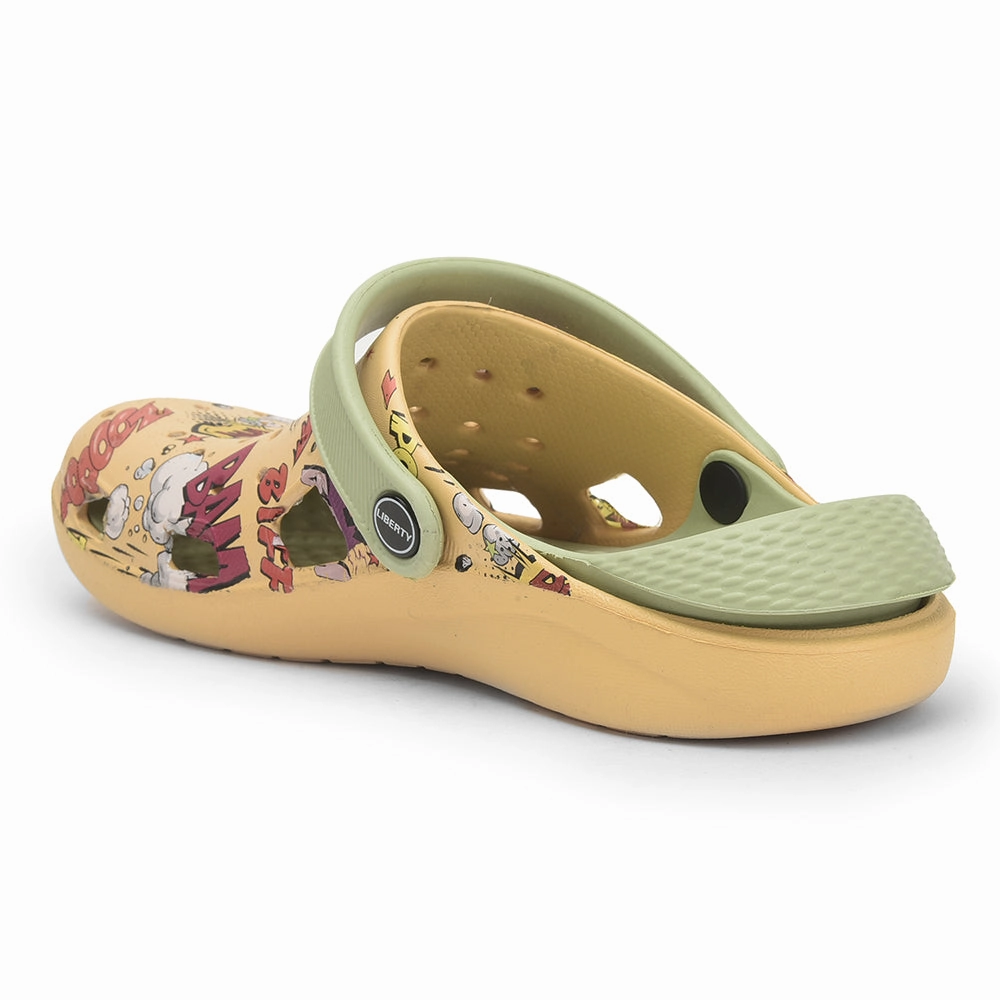 Sandals Dressy A-HA By Liberty LPMXT-810 Men Orange Clogs