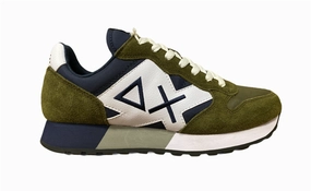 Sun68 scarpa sneakers da uomo Jaki Bicolor Z31111 19 militare Sneakers Trending